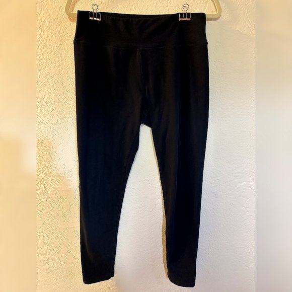 3 PAIRS! ~ Aerie Like-New Full Length, Regular Rise, Black Offline OG Leggings - Picture 3 of 4